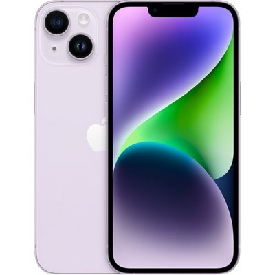Смартфон Apple iPhone 14 128Gb, фиолетовый - фото 28910