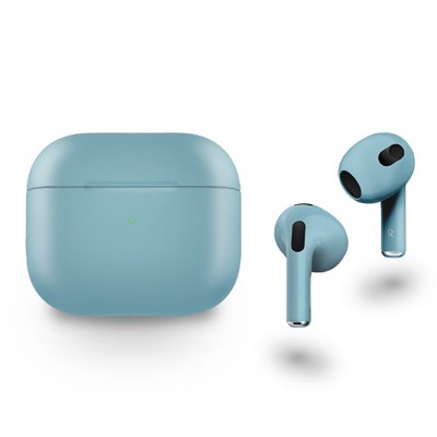 Беспроводные наушники Apple AirPods 3 Custom матовый, Серо-голубой - фото 30206