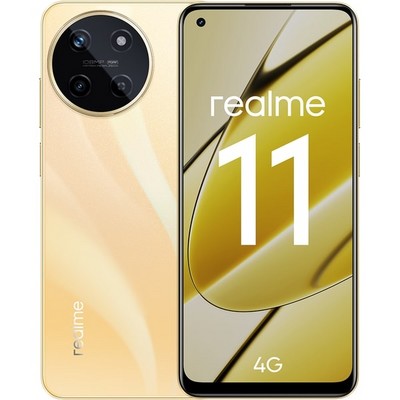 Смартфон realme 11 8/256 ГБ, золотой - фото 36774