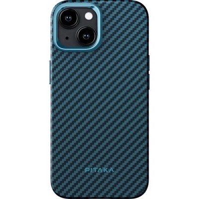 Чехол Pitaka MagEZ Case Pro 4 для iPhone 15 Pro Max 1500D Black/Blue - фото 37677