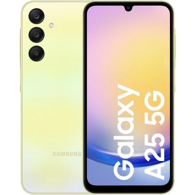 Смартфон Samsung Galaxy A25 5G 8/256 ГБ, Dual nano SIM, желтый - фото 38504