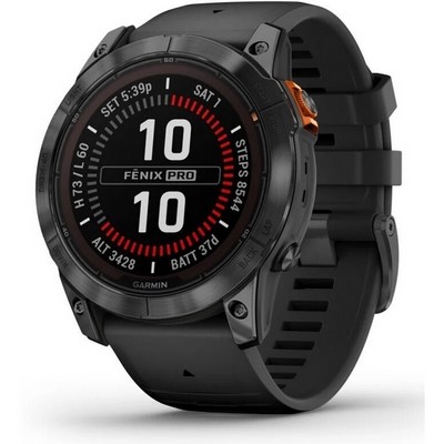 Умные часы Garmin Fenix 7X Pro Solar Slate Gray 010-02778-01 - фото 38843