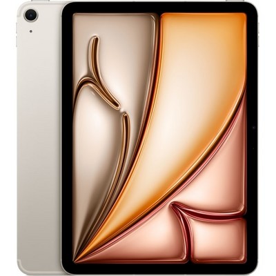 Планшет Apple iPad Air (M2, 2024) 11" Wi-Fi + Cellular 128 ГБ, «сияющая звезда» - фото 40231