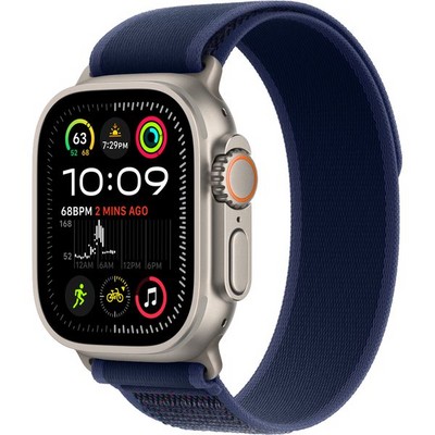 Умные часы Apple Watch Ultra 2 (2024) GPS + Cellular 49mm Natural Trail Loop Blue - фото 42826