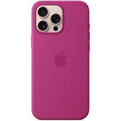 Чехол Apple iPhone 16 Pro Max Silicone Case with MagSafe – Fuchsia - фото 43017