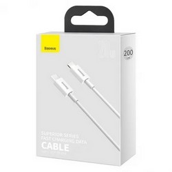 Дата-кабель Baseus Superior Series Fast Charging Data Cable Type-C - Lightning 20W (CATLYS-C02) 2.0м Белый