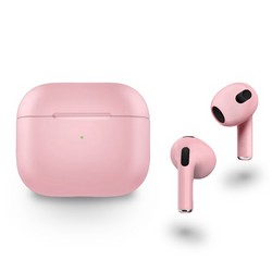 Беспроводные наушники Apple AirPods 3 Custom матовый, Нежно-розовый