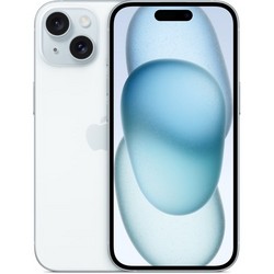 Смартфон Apple iPhone 15 512 ГБ, Dual: nano SIM + eSIM, голубой