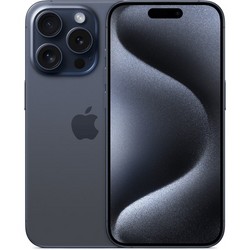 Смартфон Apple iPhone 15 Pro 256 ГБ, Dual SIM, синий титан