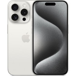 Смартфон Apple iPhone 15 Pro 256 ГБ, Dual SIM, белый титан