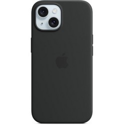 Чехол Apple iPhone 15 Silicone Case with MagSafe - Black