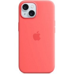 Чехол Apple iPhone 15 Silicone Case with MagSafe - Guava