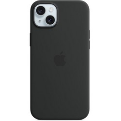 Чехол Apple iPhone 15 Plus Silicone Case with MagSafe - Black