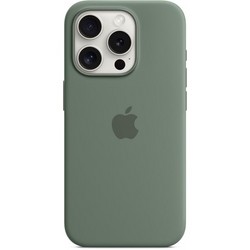 Чехол Apple iPhone 15 Pro Silicone Case with MagSafe - Cypress