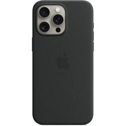 Чехол Apple iPhone 15 Pro Max Silicone Case with MagSafe - Black