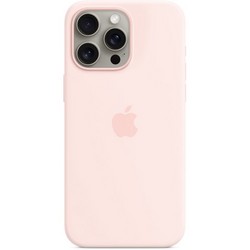 Чехол Apple iPhone 15 Pro Max Silicone Case with MagSafe - Light Pink