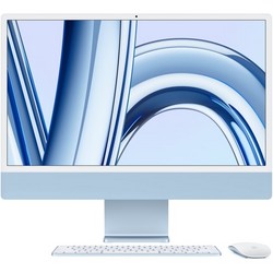 Моноблок Apple iMac 24" Retina 4,5K 2023 (Apple M3, 10-Core GPU, 8 Гб, 512 Гб SSD) MQRR3, синий