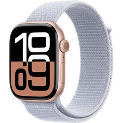 Умные часы Apple Watch Series 10 GPS 46mm Rose Gold Aluminum Blue Cloud Sport Loop