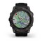 Умные часы Garmin Fenix 7X Sapphire Solar титановый угольно-серый DLC с силиконовым ремешком - фото 33221