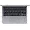 Ноутбук Apple Macbook Air 13 2024 (Apple M3, 10-core GPU, 16Gb, 512Gb SSD) MXCR3 Space Gray - фото 39423