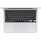 Ноутбук Apple Macbook Air 13 2024 (Apple M3, 10-core GPU, 16Gb, 512Gb SSD) MXCT3 Silver - фото 39430